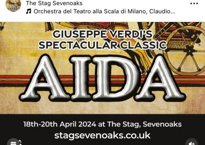 Kentish Opera: Verdi’s Aida