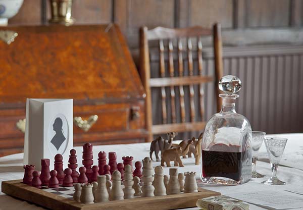 Georgian era chess board