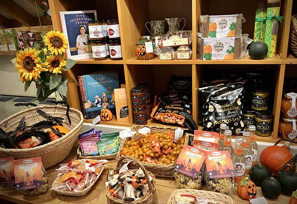 Hop Shop various products on shelves