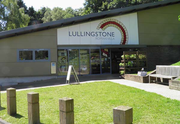 Lullingstone Roman Villa entrance