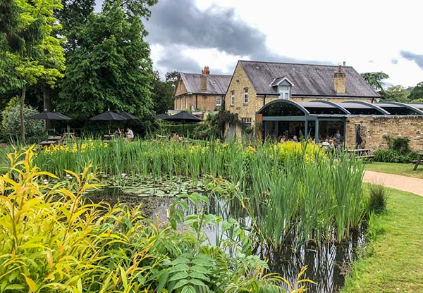 The Mount Vineyard exterior and pond