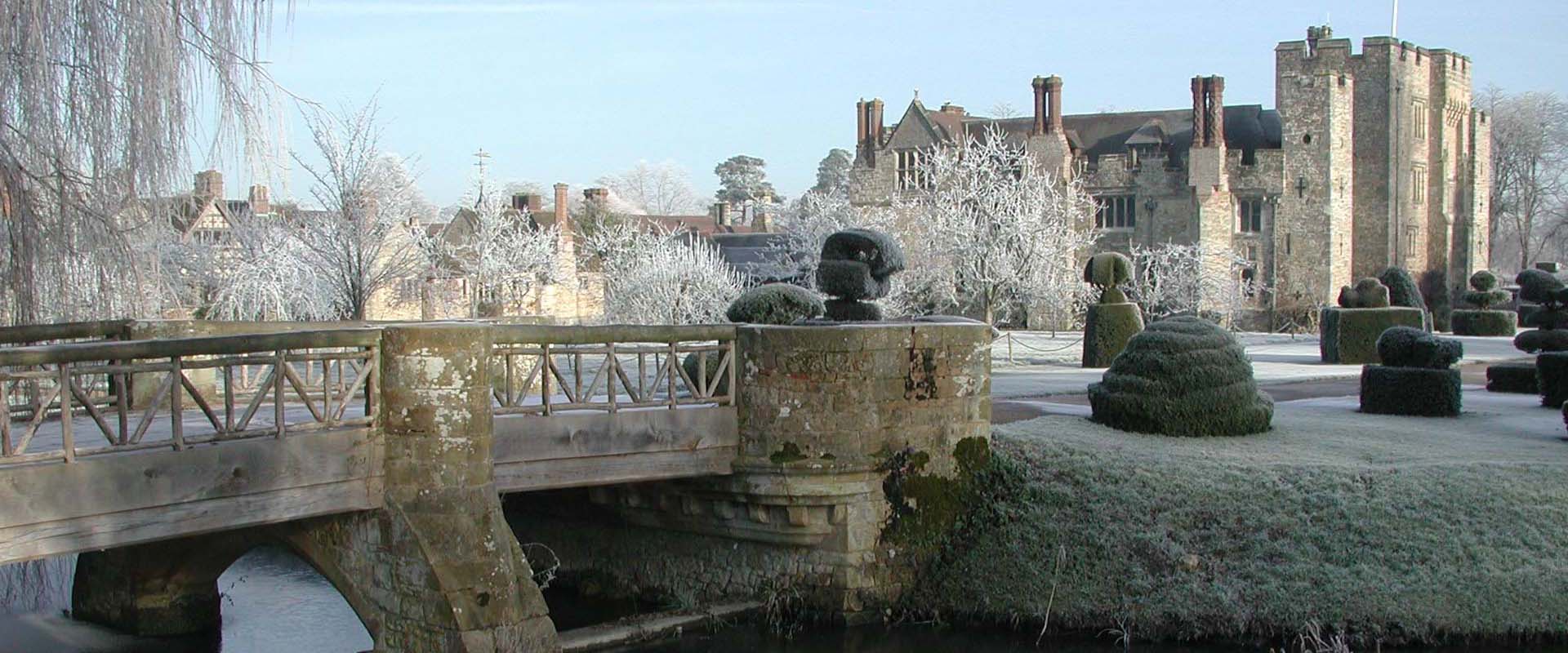 Hever Castle Winter Frost