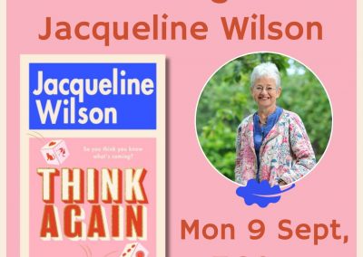 The Stag: Jacqueline Wilson in Conversation